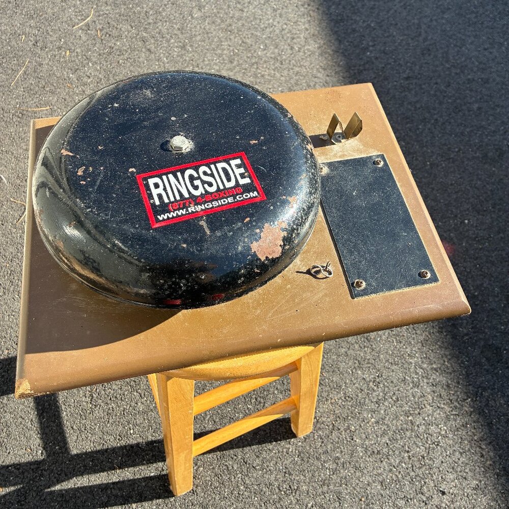 Ringside Boxing Wrestling Fight Bell Ring Gong 5 Pounds Missing Hammer